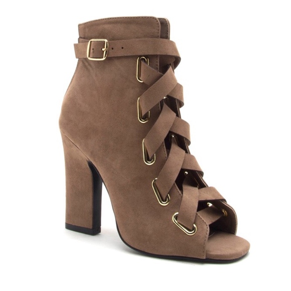 SAMANTHA Meow Bootie - TAUPE - Picture 3 of 4